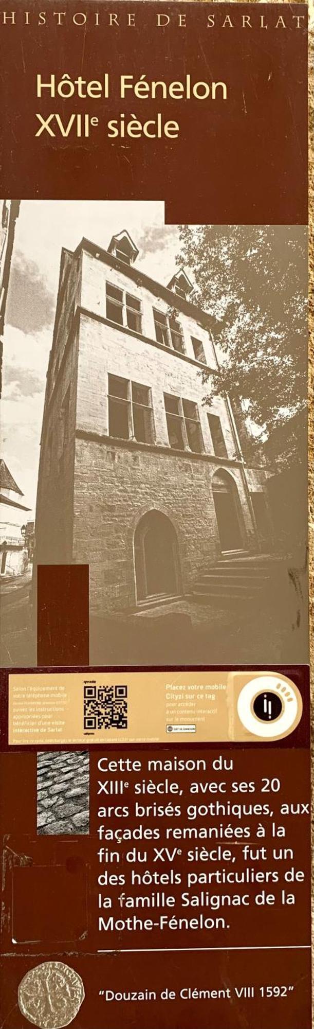 Hotel Particulier Fenelon - Xiiie Sarlat-la-Canéda Kültér fotó